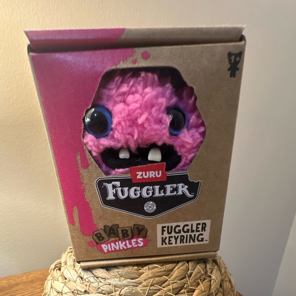 Zuru Fuggler Baby Pinkles Keyring - Pink Fuggler Key & Card Holder